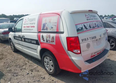 2012 Dodge Ram Van C/V from USA, damaged, VIN 2C4JDGAGXCR359704